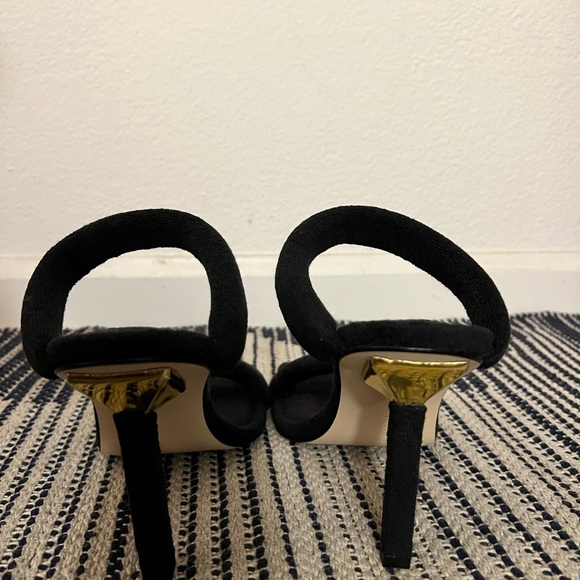 New Good American Terry Cloth Heels - Picture 8 of 11